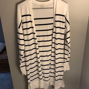 A NEW DAY. striped cardigan